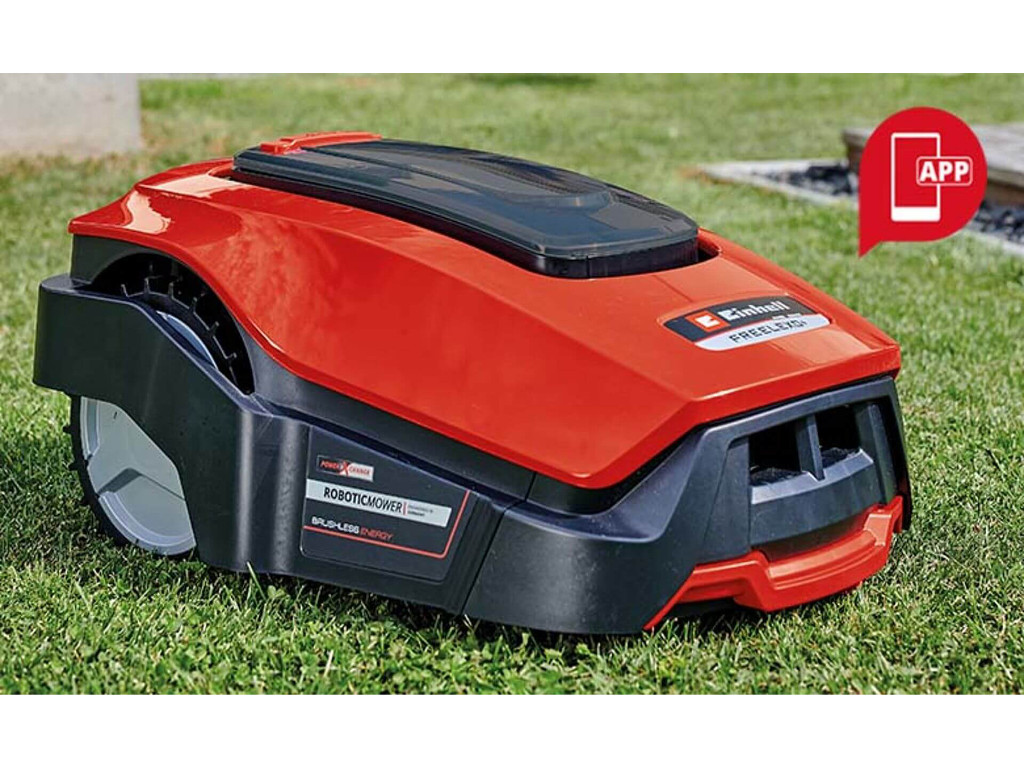 A robotic lawn mower